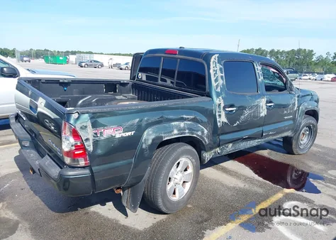 2011 Toyota Tacoma Double Cab Prerunner z USA, uszkodzony, nr VIN 5TFJU4GN7BX001027